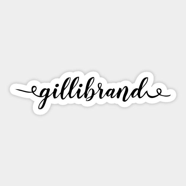 gillibrand script Sticker by polisci